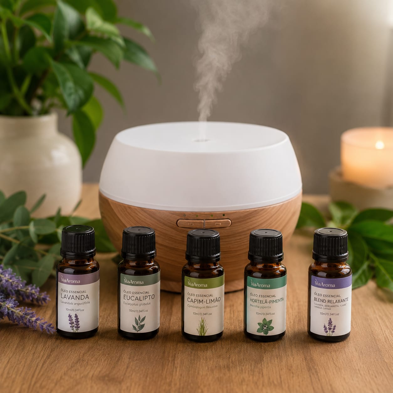 Aromaterapia em casa: 5 óleos essenciais para começar bem