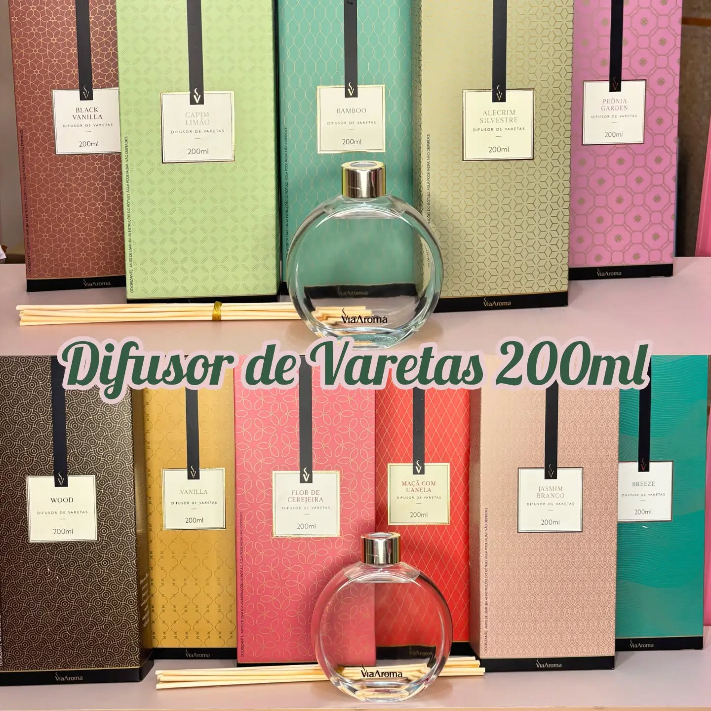 Difusores de Varetas 200ml