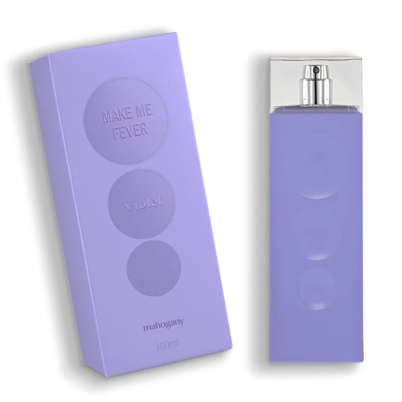 Fragrância Make Me Fever Violet 100ml Mahogany
