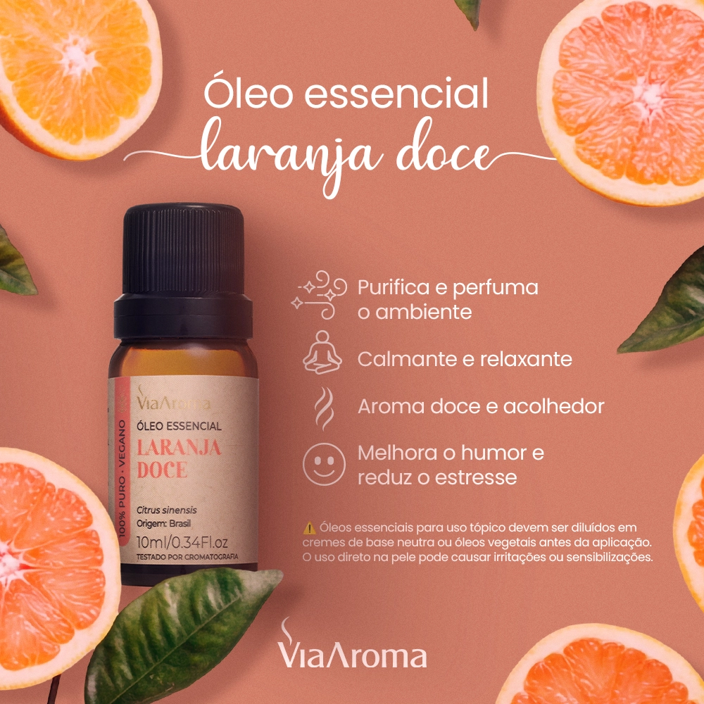 Óleo Essencial de Laranja Doce