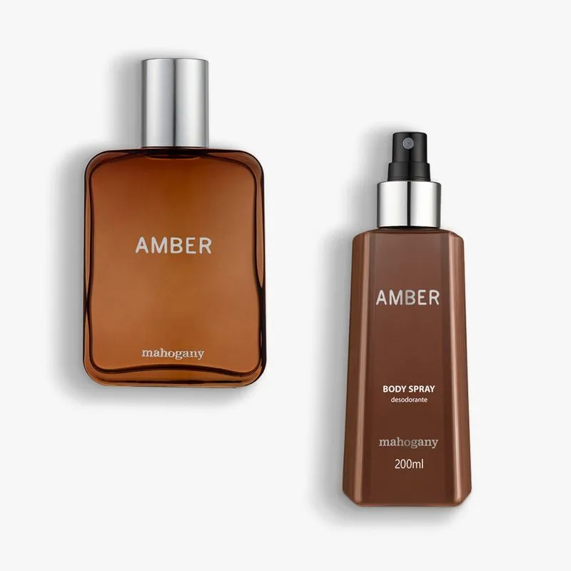 Amber Fragrância e Desodorante Corporal