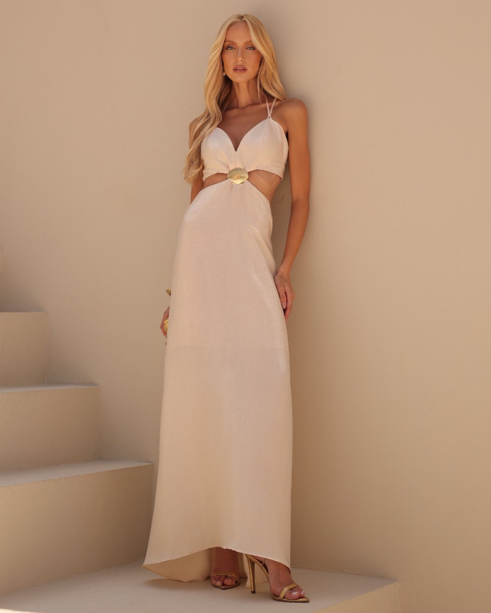 Vestido Longo Concha