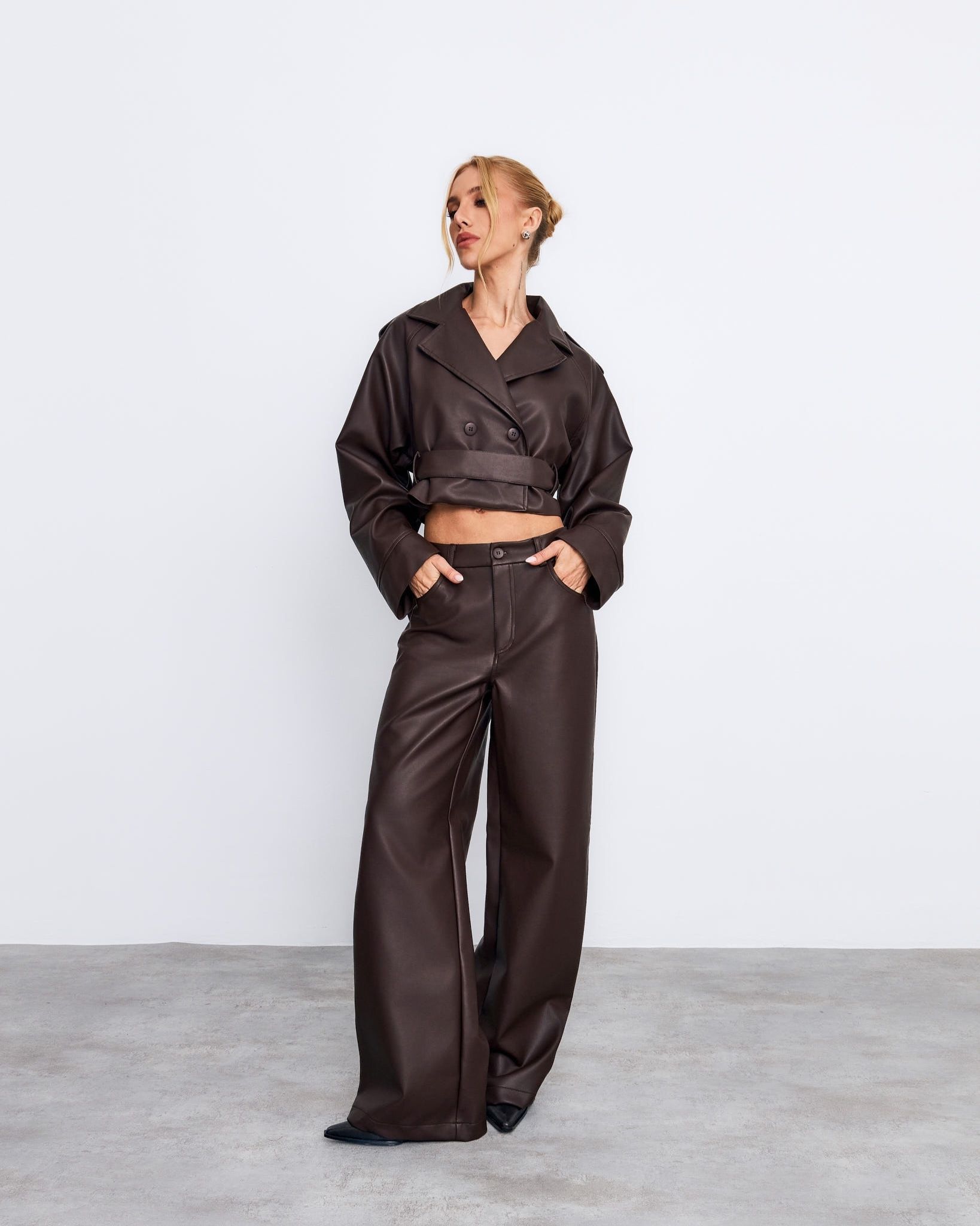 Calça Wide P.U
