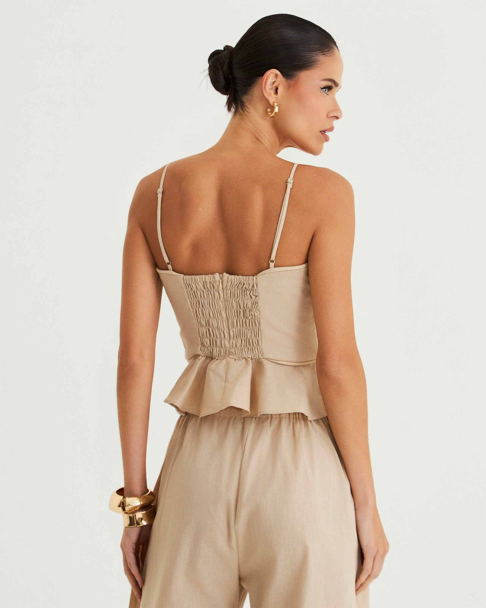 Blusa Cambraia Babado