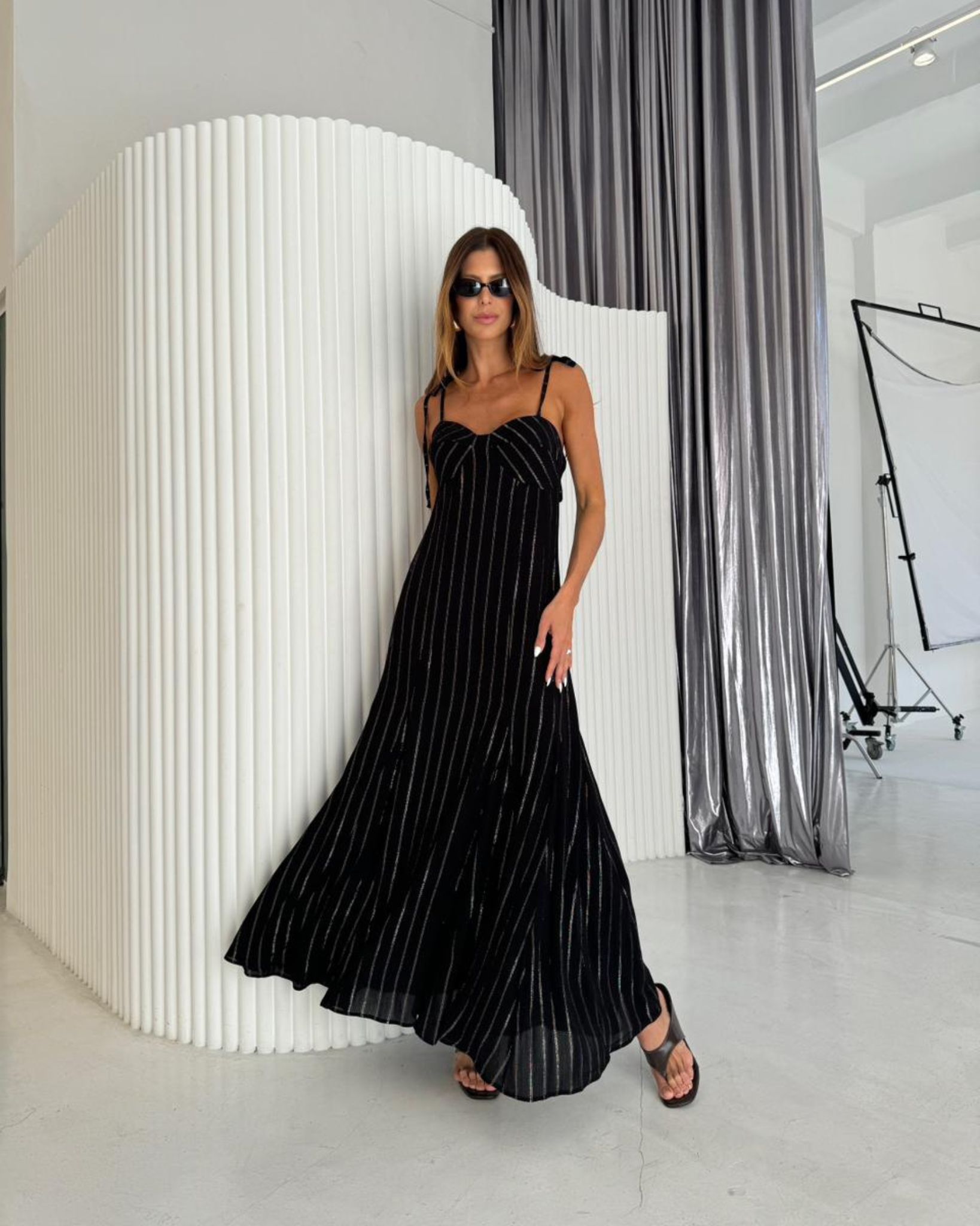 Vestido Fio Dourado