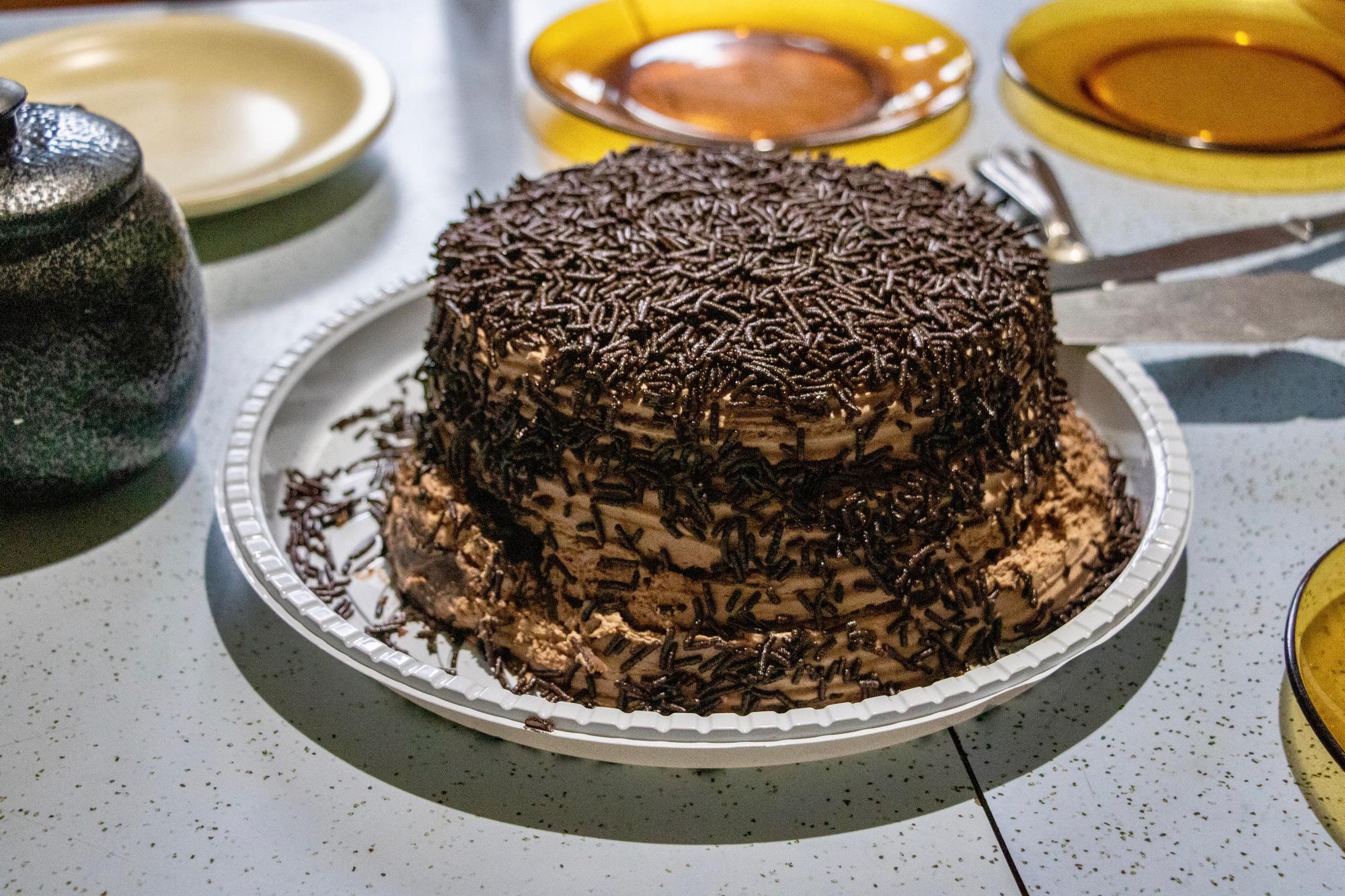Bolo de Ninho com Nutella