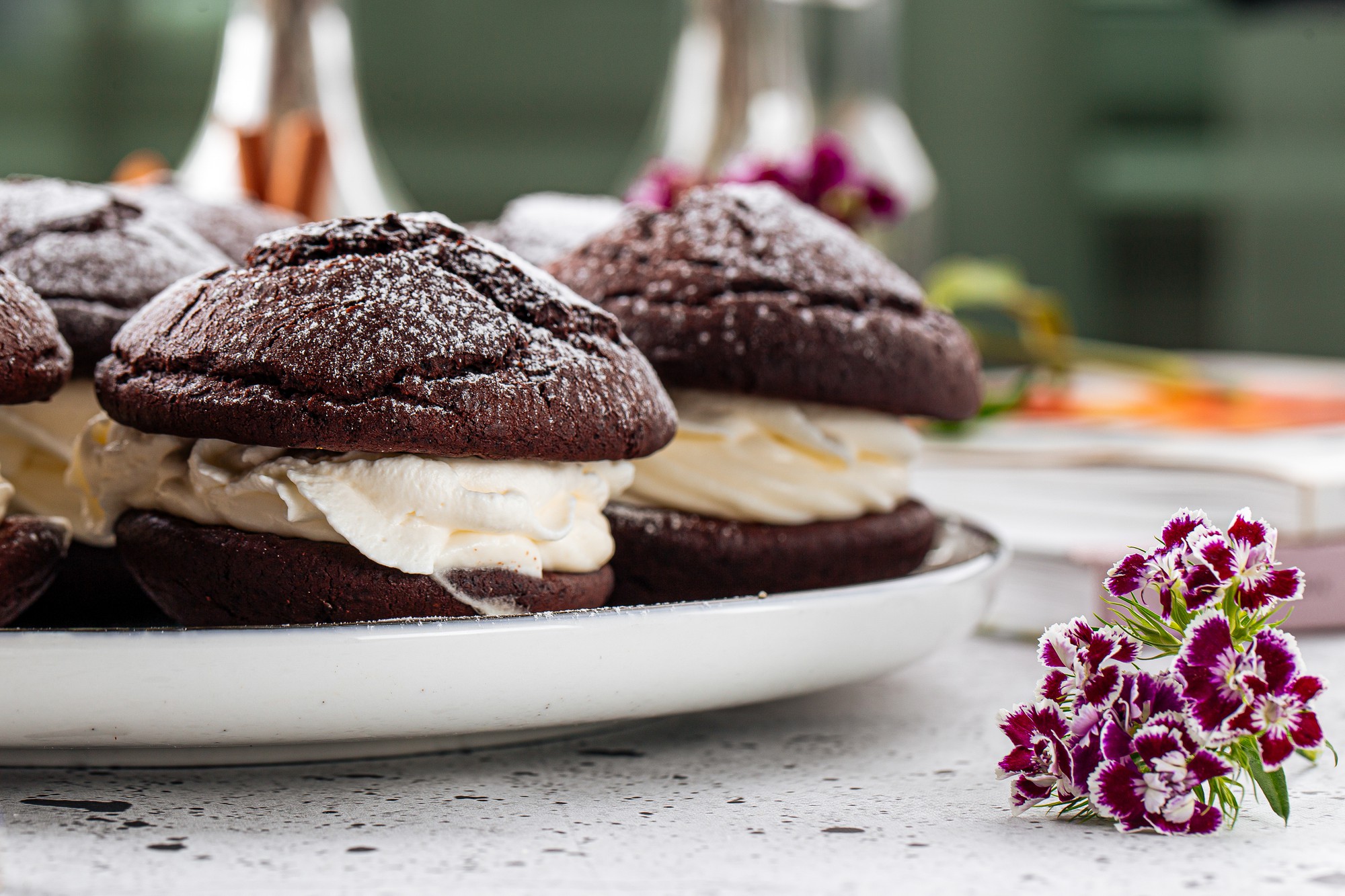 Sanduíche de Brownie de Brigadeiro