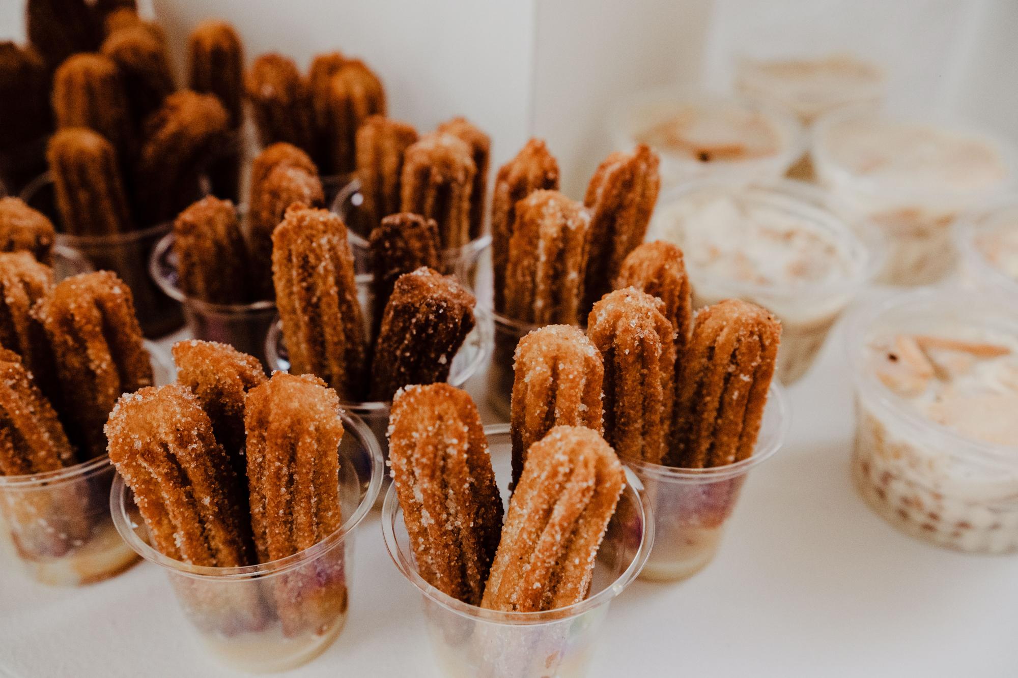 Mini Churros de Doce de Leite