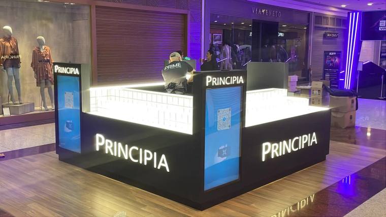 Quiosques e balcões para shopping