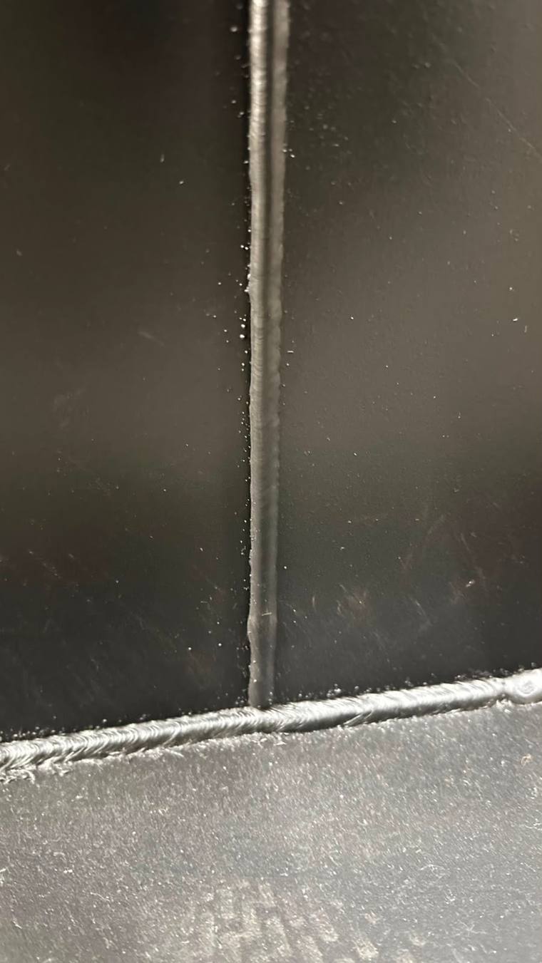 Detalhe da solda