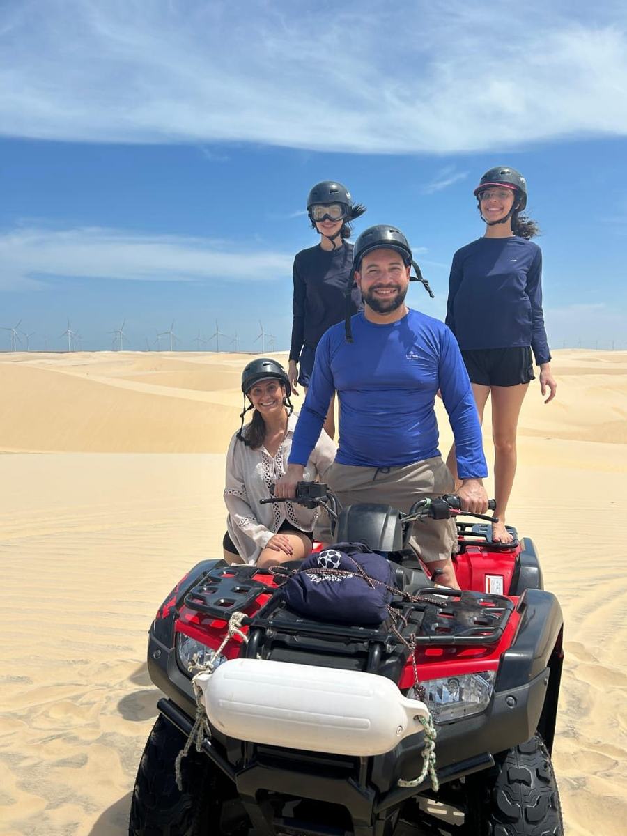Quadriciclo até a Praia de Caburé