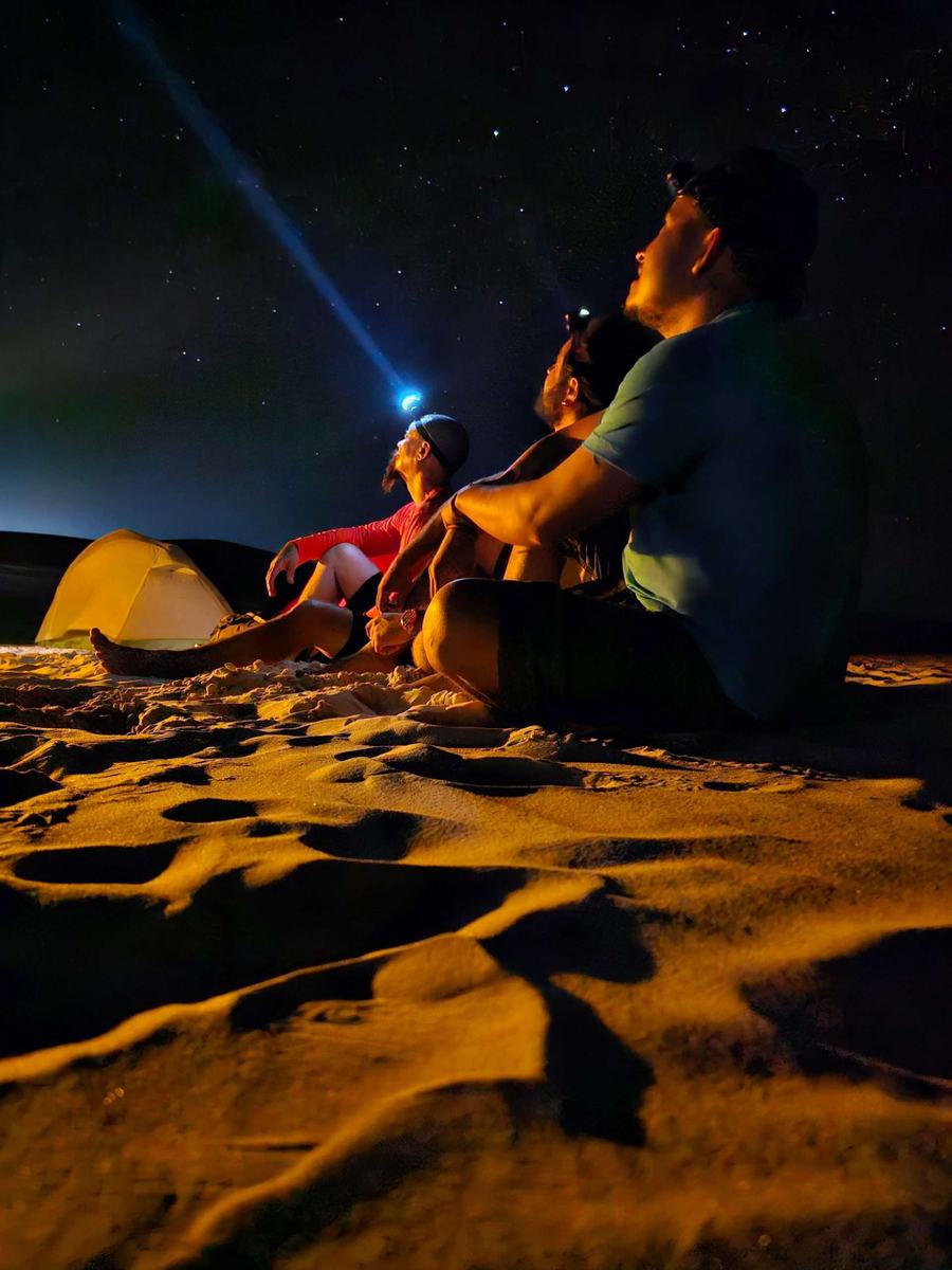 Uma Noite no Deserto com Camping