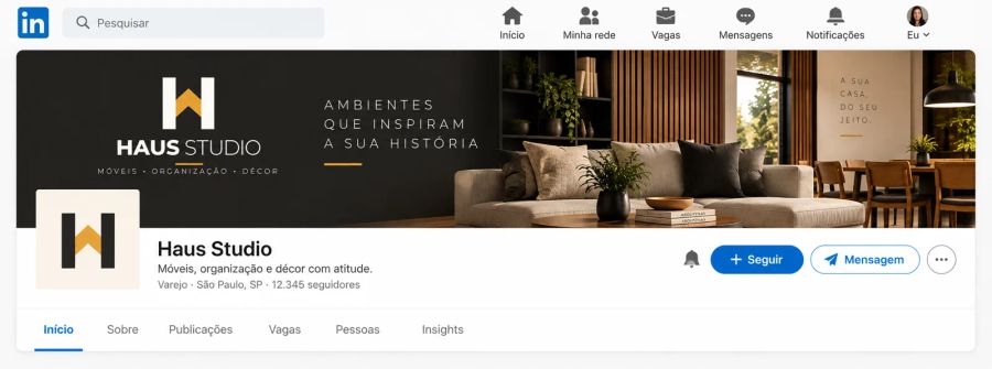 Capa de perfil
