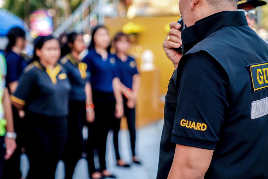 Segurança de eventos com a *Comando Fox*